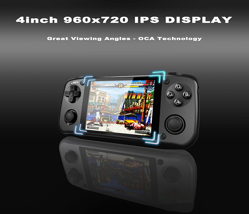 Unico Pocket 4inch IPS gameing handheld( Black color)