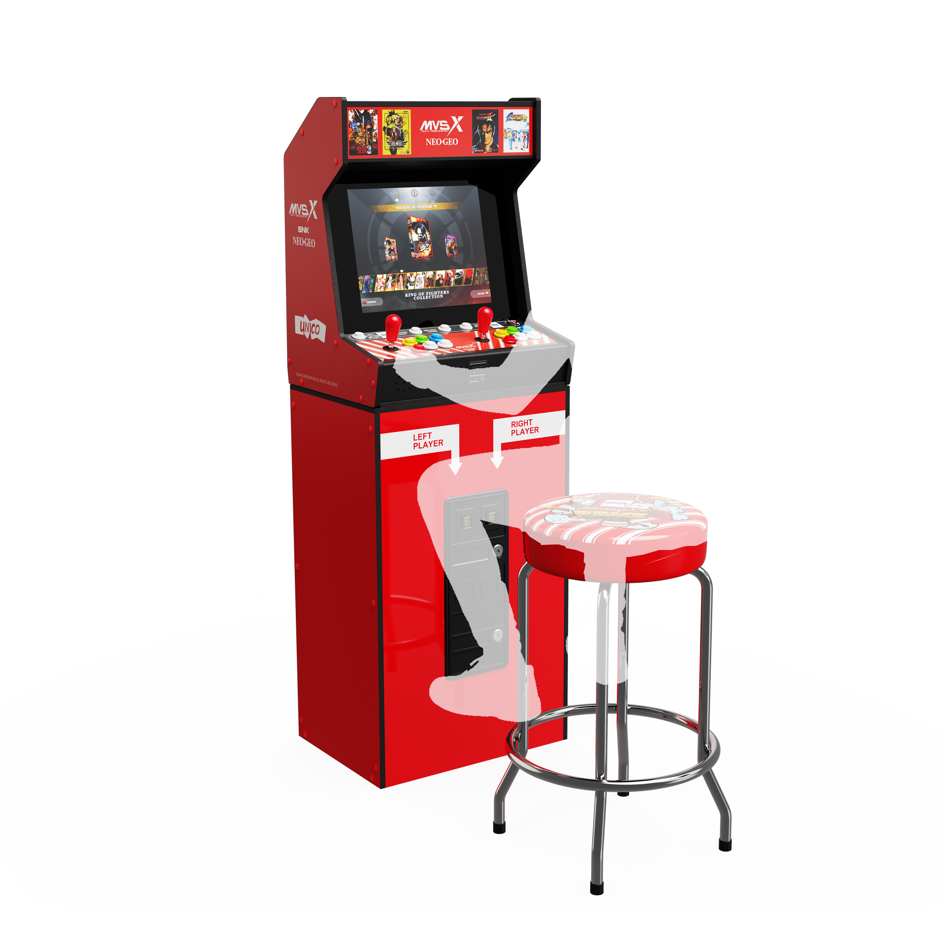SNK MVSX – Unico Arcade SNK MVSX – Unico Arcade
