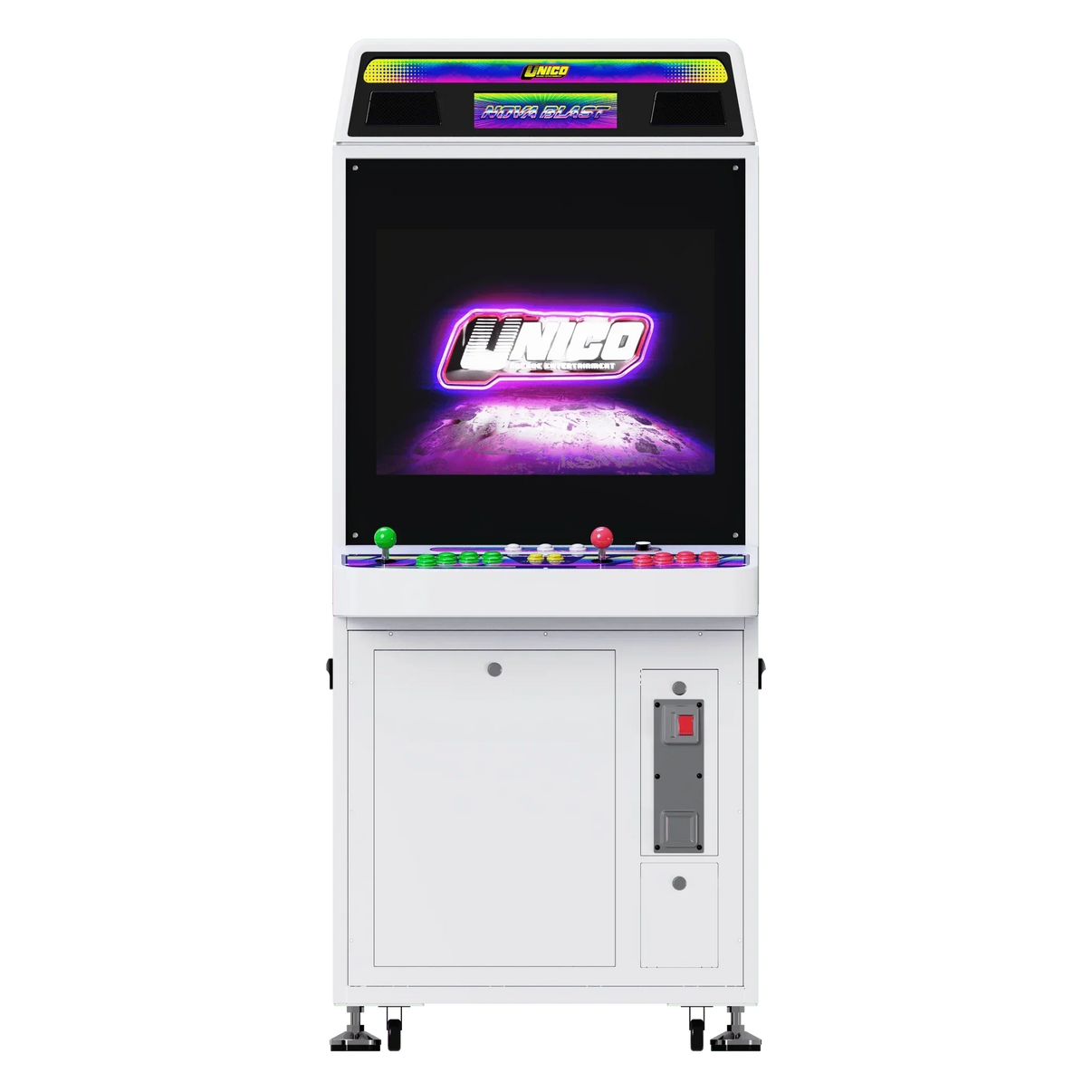 U2 - Nova Blast Candy Cab Deluxe - Unico ArcadeRetro Video Game Arcade CabinetU2 - Nova Blast Candy Cab Deluxe