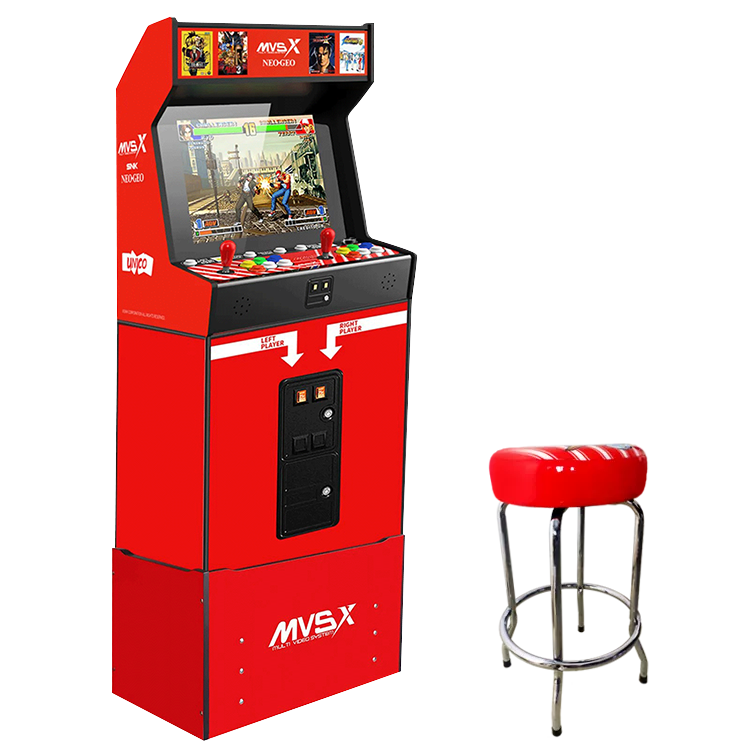 SNK MVSX Bundle and Riser with 50 Pre-loaded SNK Classic games