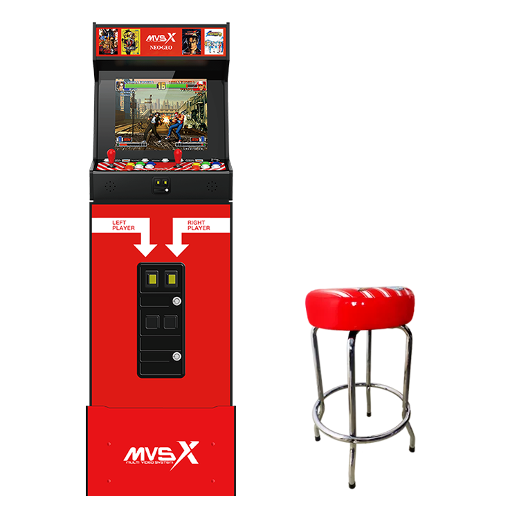 SNK MVSX Bundle and Riser with 50 Pre-loaded SNK Classic games
